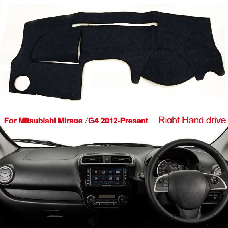 Car Dashboard Cover For Mitsubishi Mirage Mirage G4 2012 2013 2014 2015 2016 2017 2018 2019 Presen Lhd Of Rhd Auto Sun Shade Car Decors Accessories