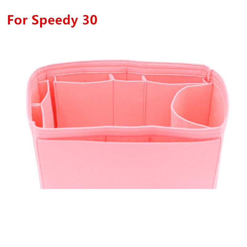 For Speedy 25/30/35 Felt Cloth Bag Travel Insert Organizer Handbag