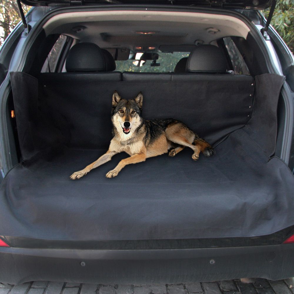 TIROL dog car seat cover waterproof car seat cover rear car seat protector for dogs 600D Oxford Black seat covers