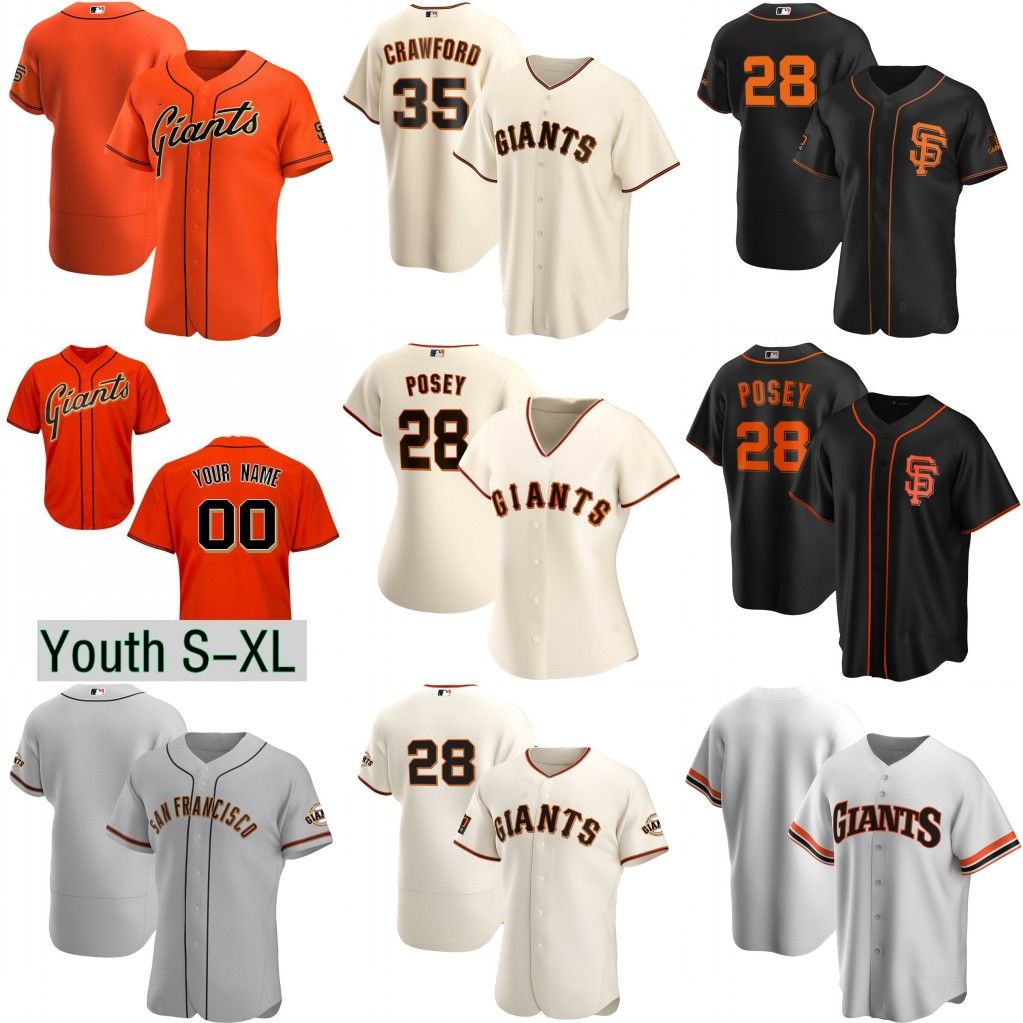 buster posey youth jersey