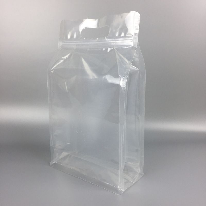 large clear plastic bolsas with zipper