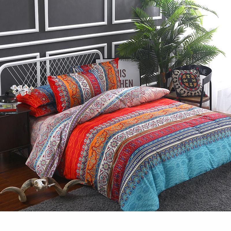 Ethnic Style Bohemian 3d Comforter Bedding Sets Mandala Duvet