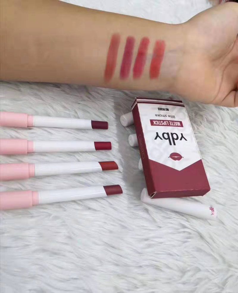 gray matte lipstick