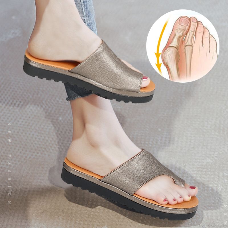 comfy toe correction sandals