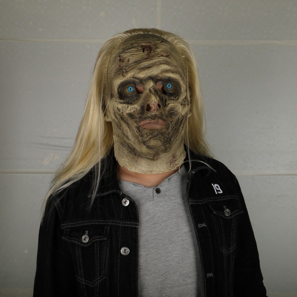 A merced de falta de aliento cuscús Zombie Mask The Walking Dead Alpha Whisper Dead Walkers Máscara Con Peluca  Cabello Accesorios De Halloween Nuevo De 26,09 € | DHgate