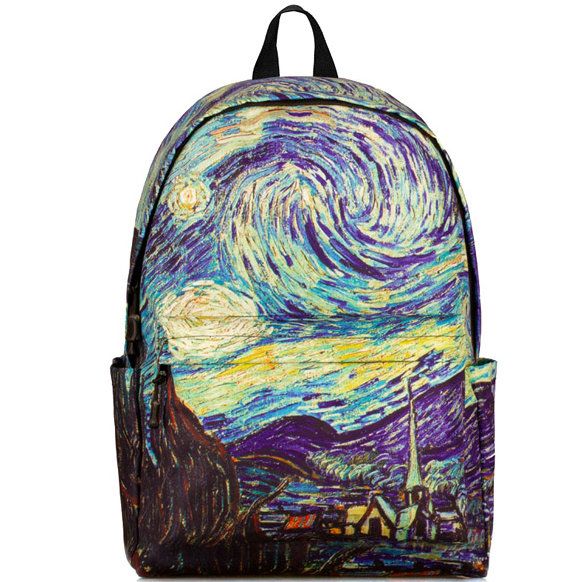 vincent van gogh backpack