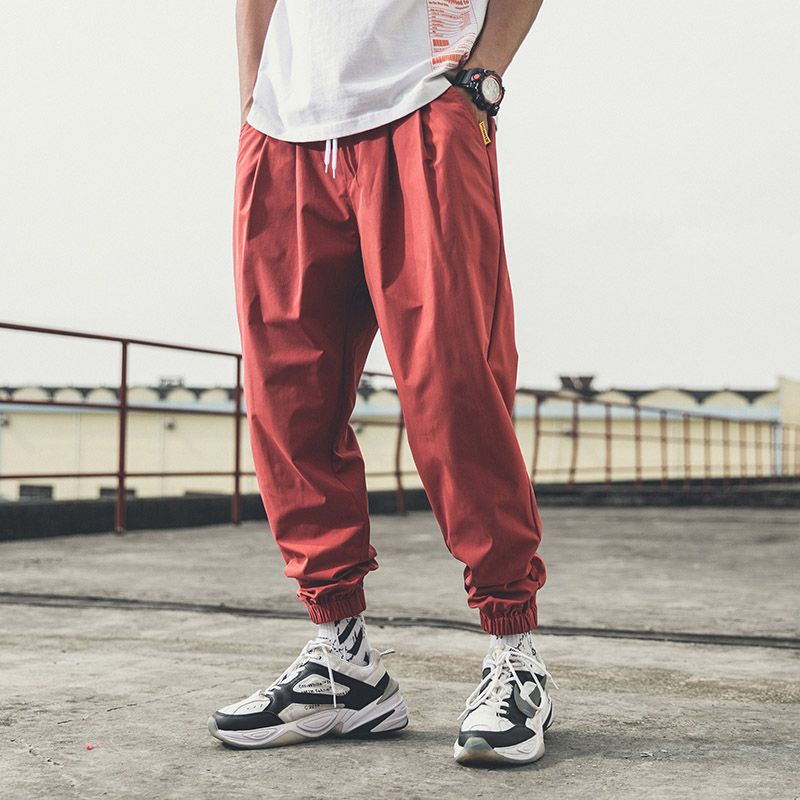 korean track pants fashion