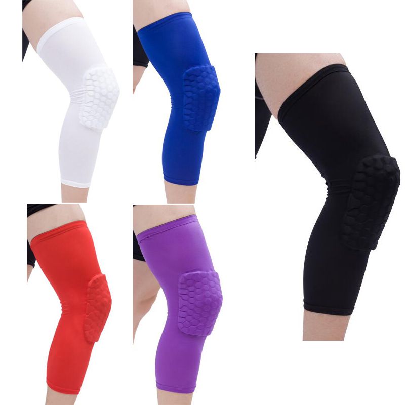 youth compression tights with knee pads