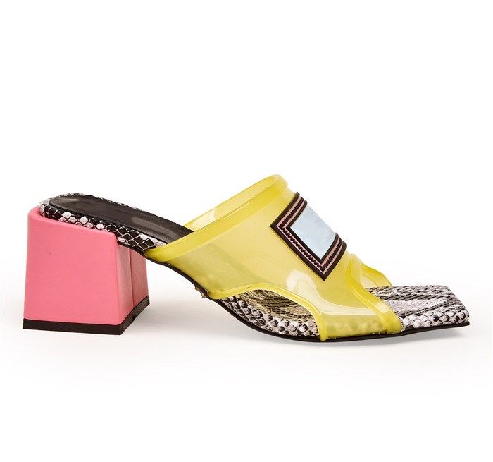 Compra Sandalias De Tacón Medio Transparentes Para Mujeres, Tobilleras De  Tacón Alto, Parte Superior De PVC Con Suela De Cuero Made In Italy 6 Cm / 9  Cm Barato | Entrega Rápida