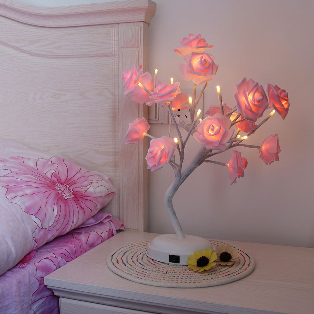 Compre Regalos Nuevo Estilo Ins Linda Habitacion De Color Rosa