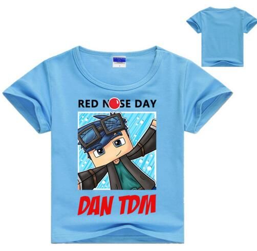2020 2019 New Roblox Red Nose Day Stardust Boys T Shirt Kids Summer Clothes Children Dan Tdm T Shirt Girls Cartoon Tops Tees 2 12y From Zwz1188 9 55 Dhgate Com - dan roblox