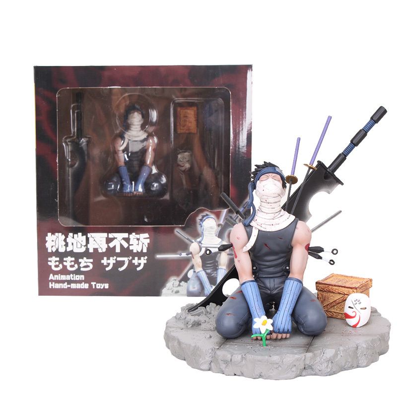 17cm Gem Naruto Figure Momochi Zabuza Figure Toys Naruto Zabuza Momochi Collectible Model Dolls Mx0319 From Pu09 13 13 Dhgate Com