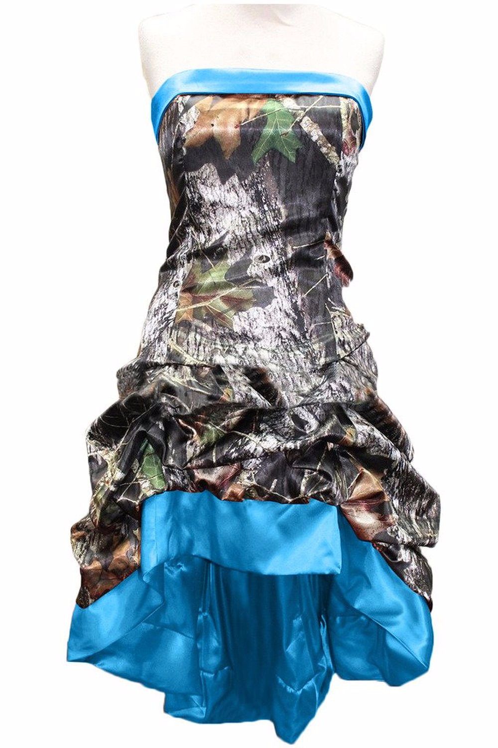 Short Front Long Back High Low Camo 