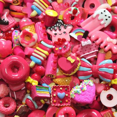 Slime charms Cute Dessert Bread Charms for Slime Filler Cake Ornament Phone Decoration Charms Slime Supplies Toys 43