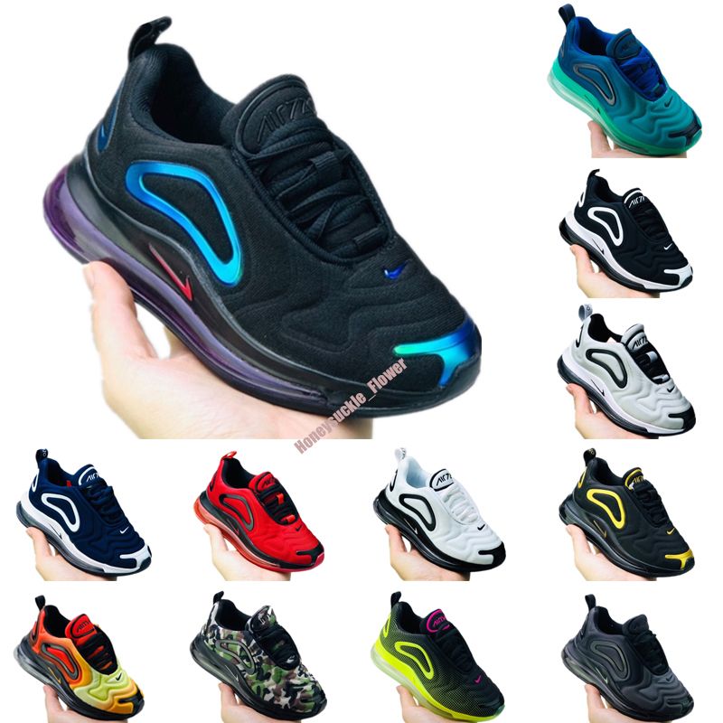 Nike air max 720 Nuovi bambini di stile Scarpe Bambini 72o in scarpe da ginnastica Air Sneakers del ragazzo bambino ragazza all'ingrosso Jogging Size 28-35