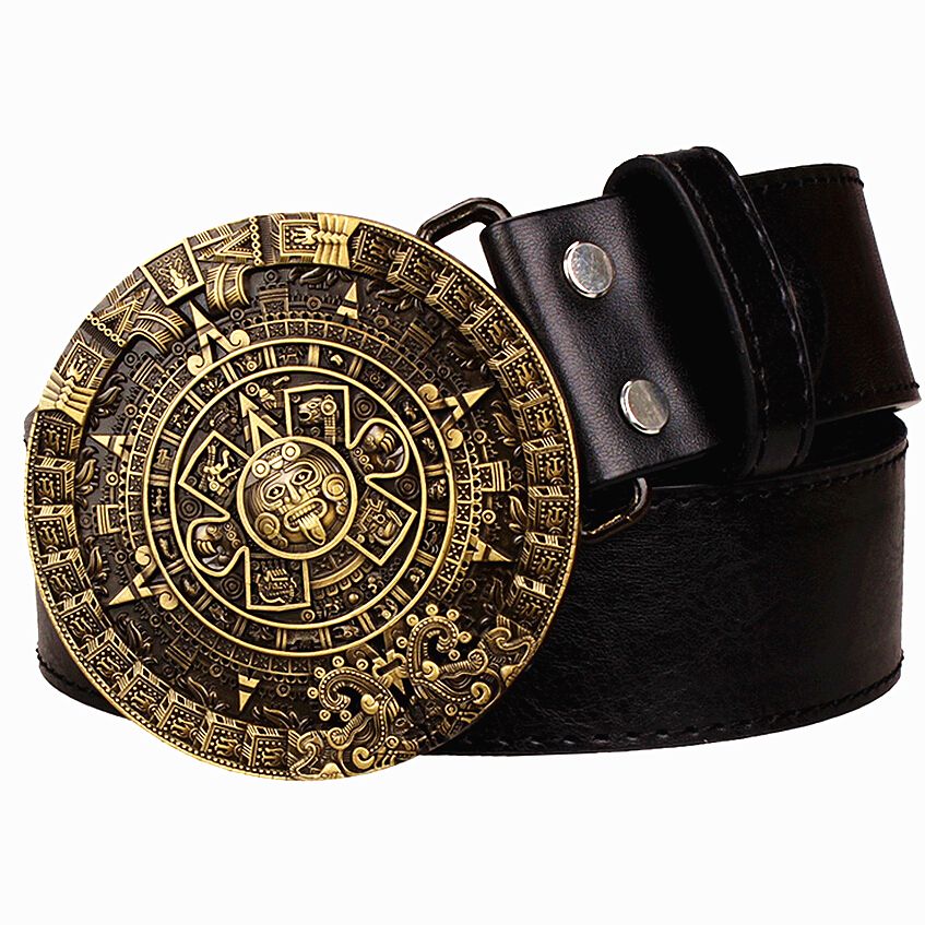 white and gold belt mens