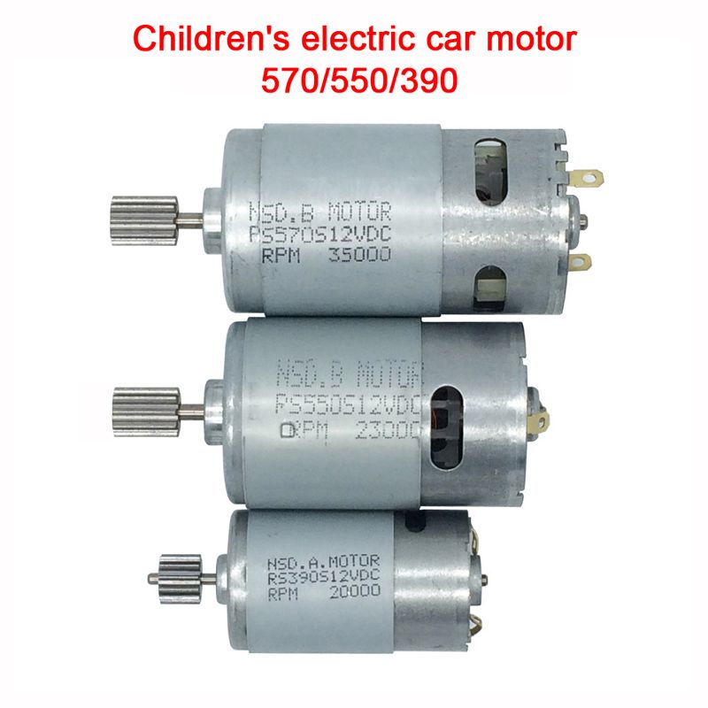 ride on car motor