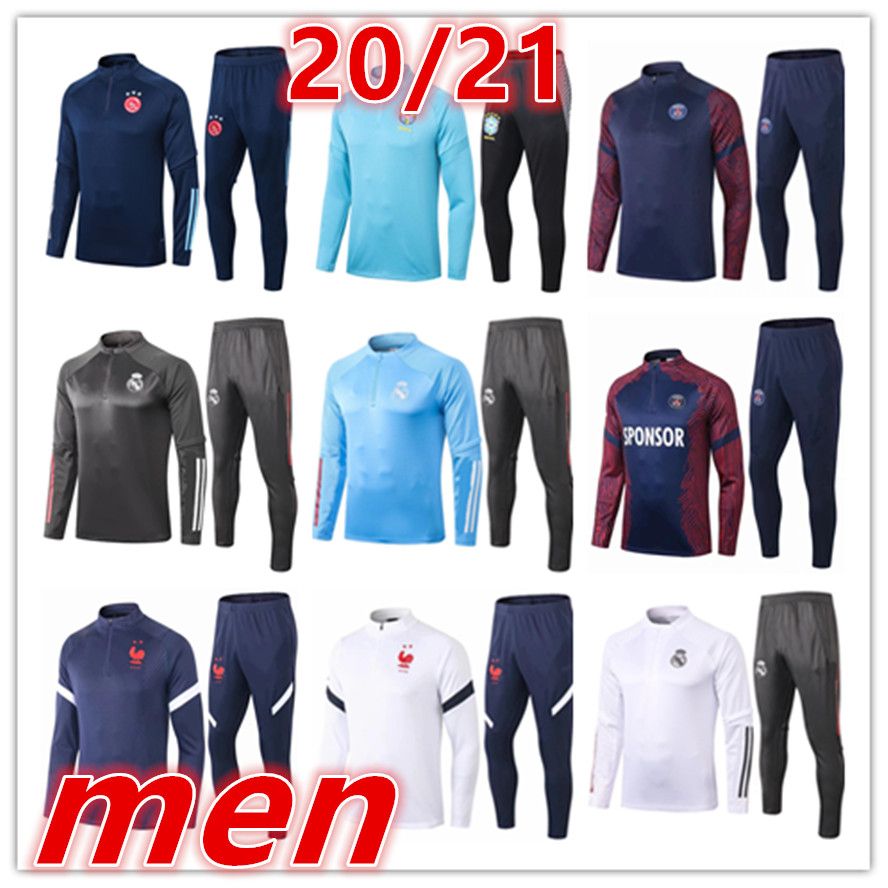 mens football training tracksuit