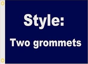 Two grommets