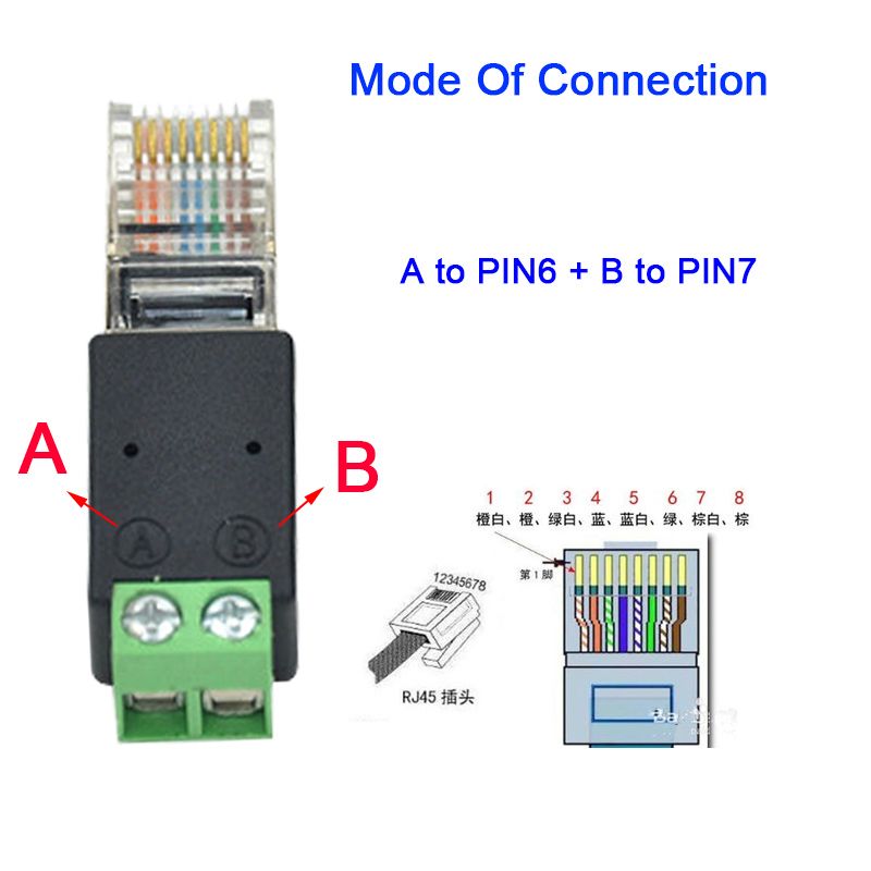 AからPIN6 BへPIN7に