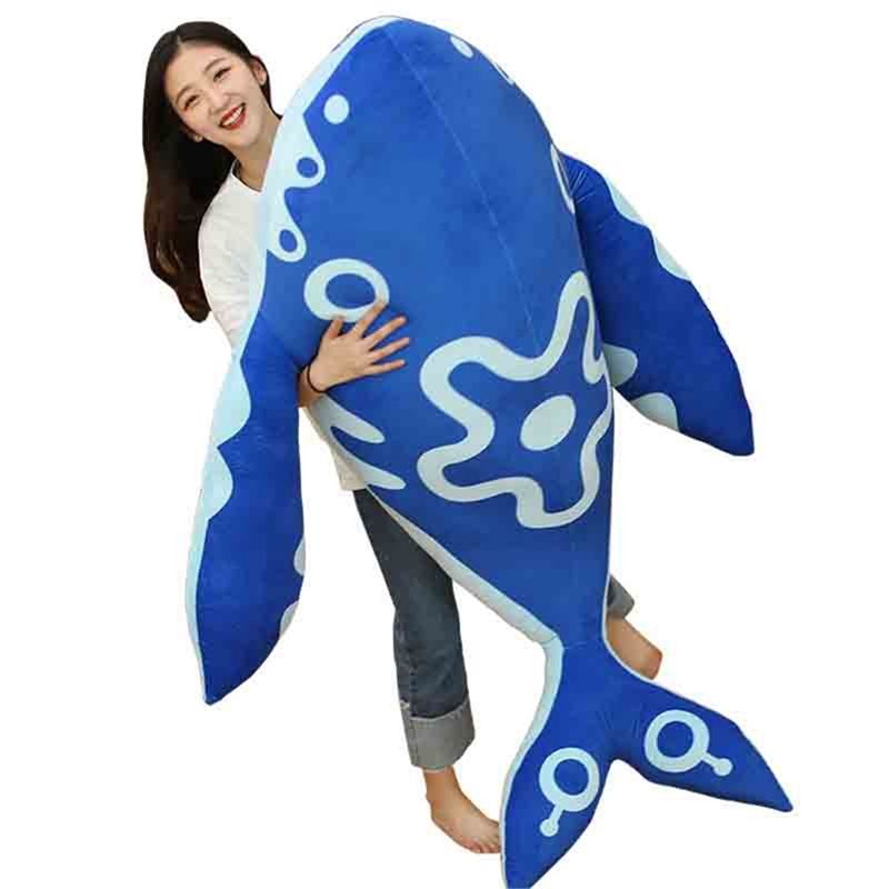 blue fish stuffed animal