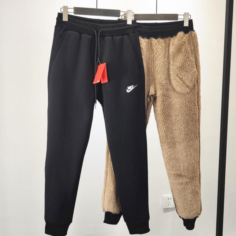 fleece track pants mens