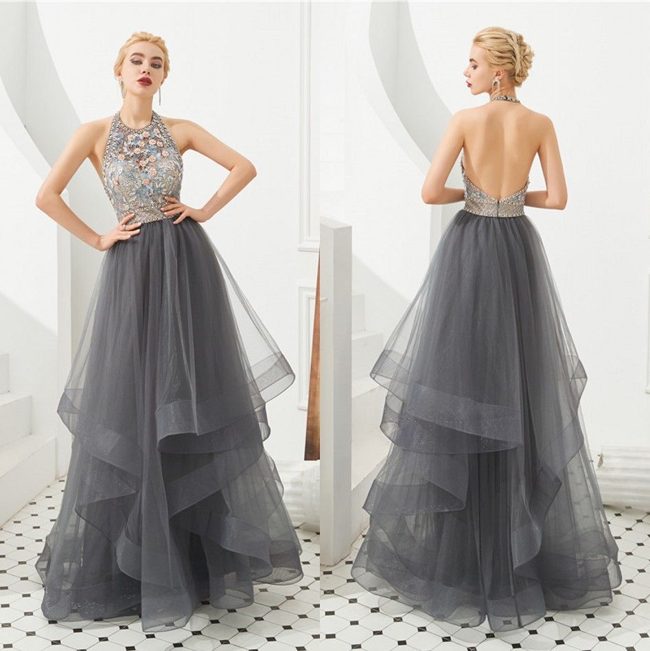 gray prom dresses under 100