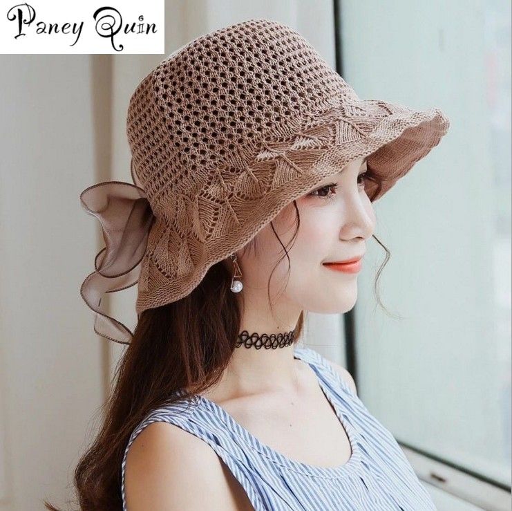 knit bucket hat