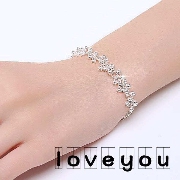 silver bracelet for girlfriend