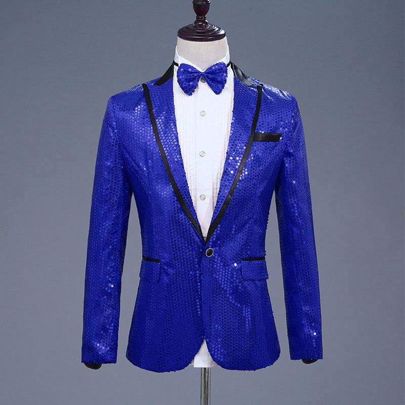 pink sequin suit jacket
