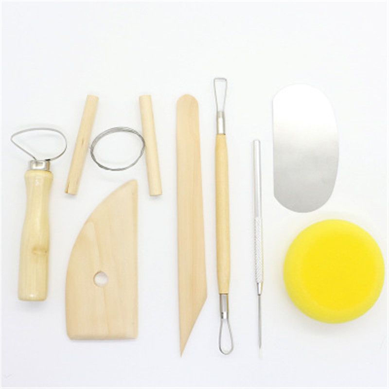 2020 Pottery Tools Set Pottery Ceramics Molding Clay Tools Stainless