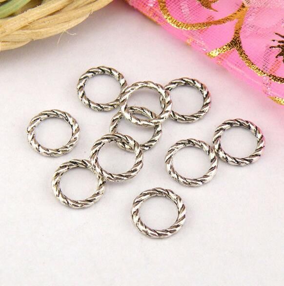 35Pcs Tibetan Silver,Antiqued Bronze Ring Connectors Findings 19mm M1641 35Pcs Tibetan Silver,Antiqued Bronze Ring Connectors Findings 19mm M1641
