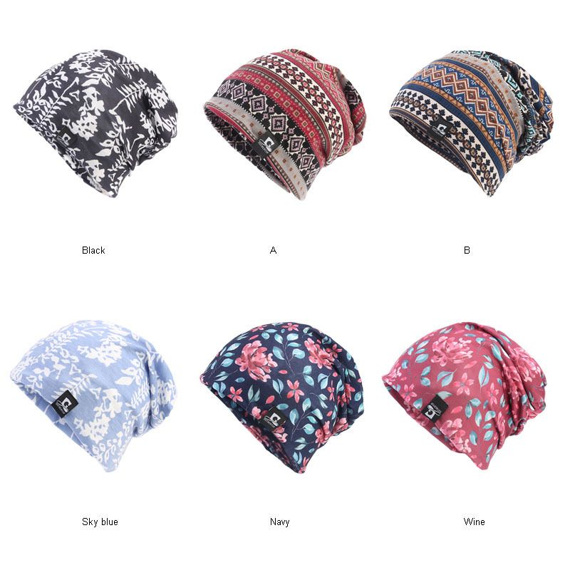 Acheter 2019 Femmes Coton Bonnet Leger Turban Bonnet De Chapeau Bonnet Casquette Style Boheme Floral Headwear Pour Livraison Gratuite De 5 15 Du Joyfulfashionworld Fr Dhgate Com