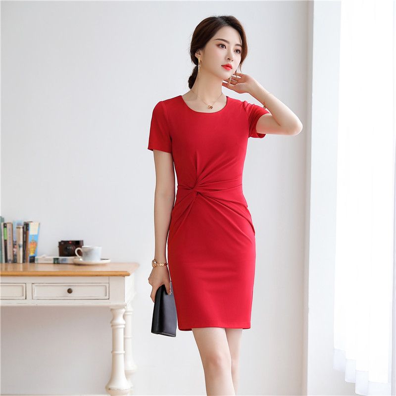 2020 2019 Summer Pencil Dress Women O 