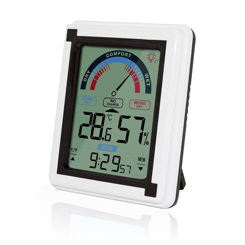 lcd الالكترونية الطقس على مدار الساعة درجة الحرارة الرطوبة متر مؤشر ميزان الحرارة 2021 من chinaledworld 27 07ر س موبايل dhgate