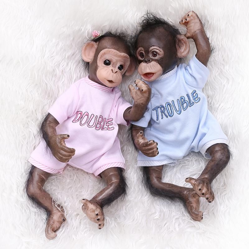 newborn monkey doll