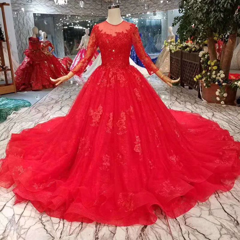 red gown for ladies