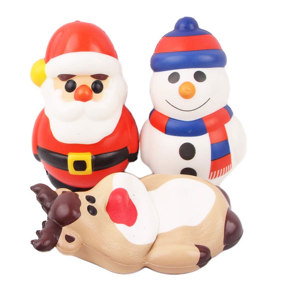 Giochi Per Natale.Acquista Santa Snowman Renne Squishies Lento Aumento Decorazione Kid Giocattoli Di Natale Degli Animali Squishy Aumento Lento Giochi Bambini A 1 31 Dal Caige Dhgate Com