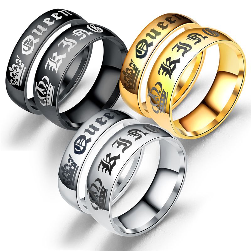 Anillo De Acero Inoxidable 316l Compromiso Joyas De Con Para Anillo De Acero Inoxidable 316l Compromiso Joyas De Con Para