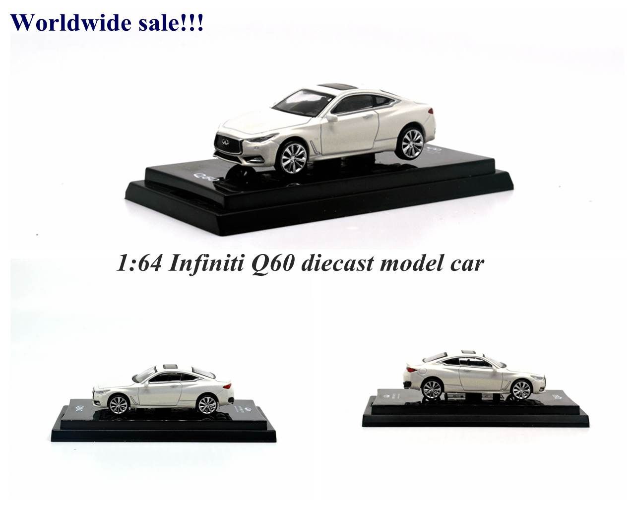 2019 1 64 Scale Infiniti Q60 Diecast Model Car White Collectable Toys Car Gift From Paudimodel 9 95 Dhgate Com