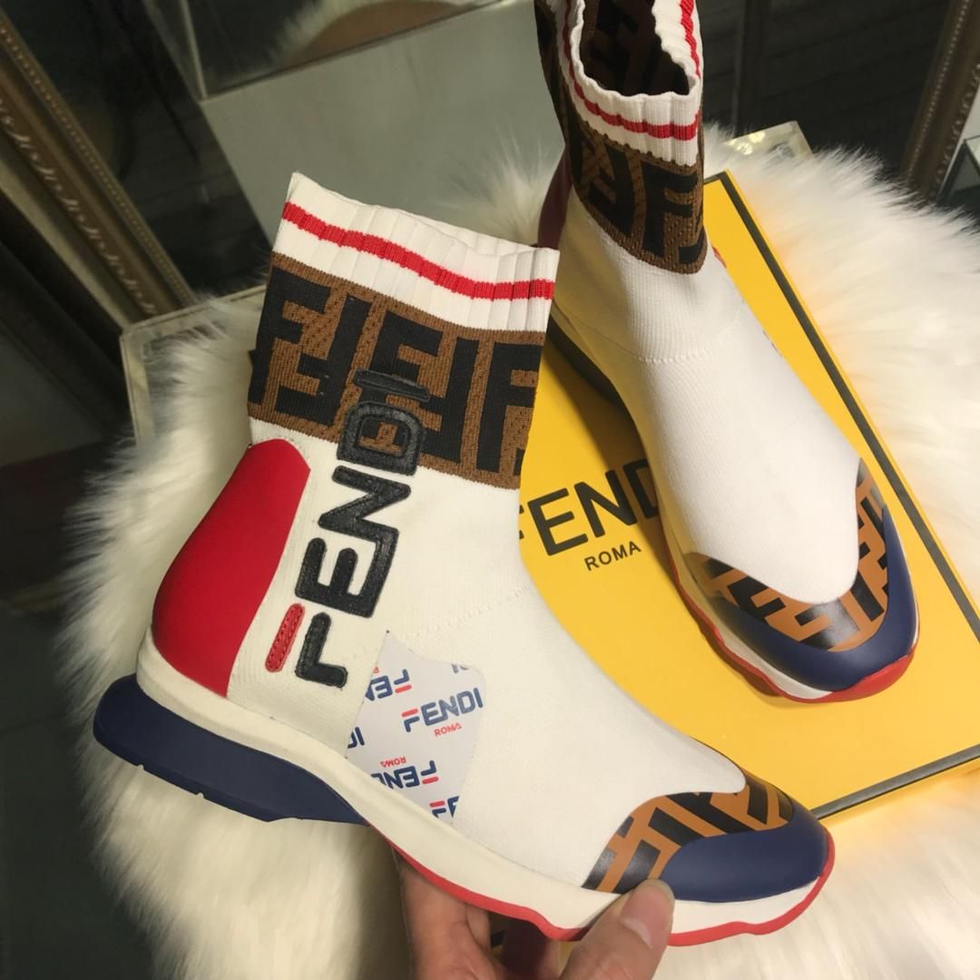 fendi womens sock sneakers