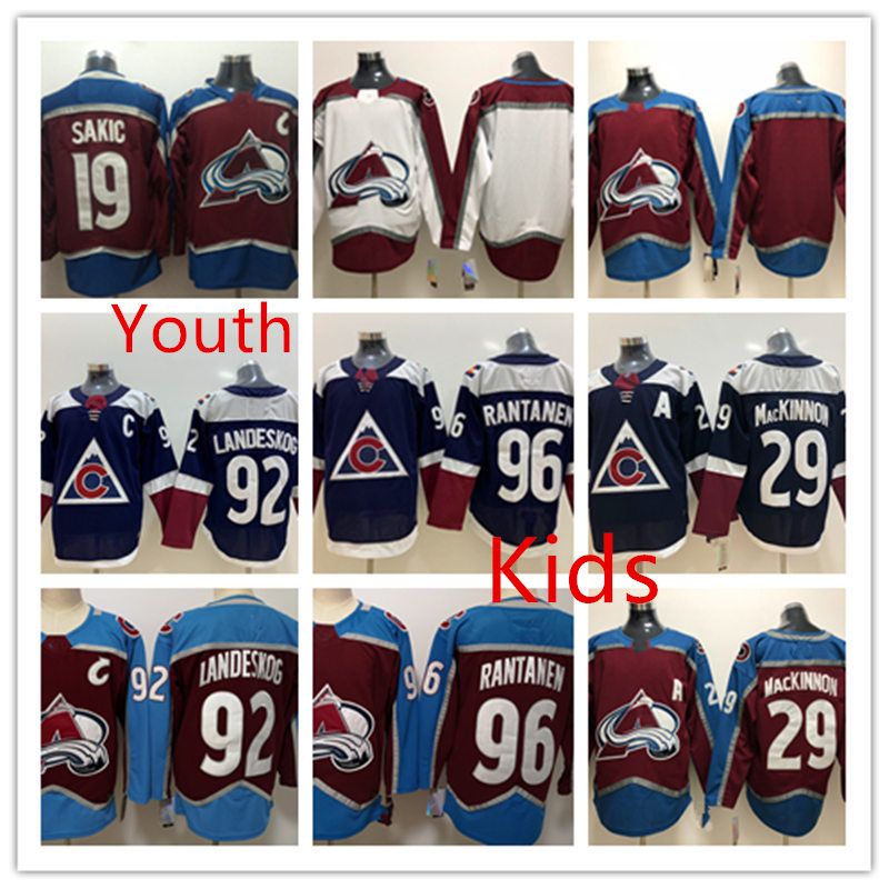 youth colorado avalanche jersey