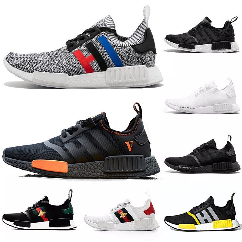 Compre Adidas NMD R1 Boost Nmd Xr1 Nmds Gucci Gel Asics Zapatos Triple S  Blanco Hombres Zapatillas Mujer Zapatos ABEJAS PK Primeknit OG Japan Beige  Oreo Entrenador Deportivo De Lujo A 21,69