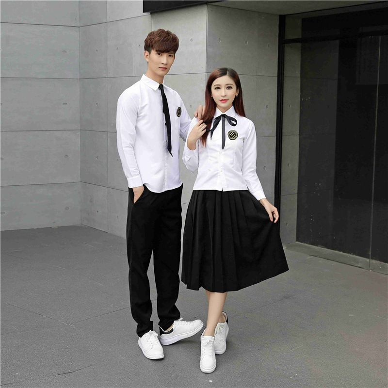الزي المدرسي الياباني للبنات يناسب البسة قميص أبيض تنورة طويلة Jk الزي المدرسي القرآن كلية ملابس للأولاد 2020 من Tangonel 100 65ر س موبايل Dhgate