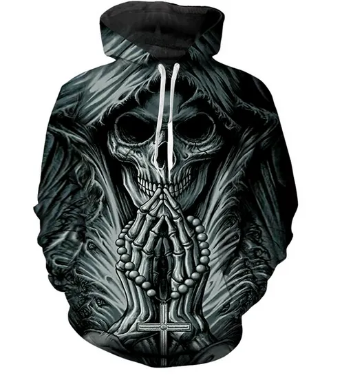 Skull/Animal Men/Women Sweatshirts 3D Printed Hip Hop Hoodies 