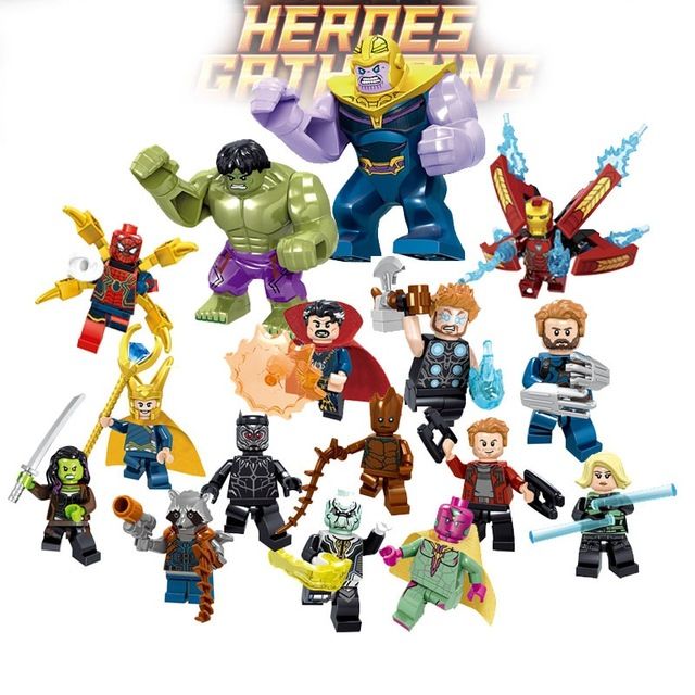 Compre Avengers Infinity War Super Heroes Gathering Set Peliculas Regalo De Juguetes Para Ninos A 9 63 Del Z Toys Dhgate Com - set de juguetes roblox por seis aprox 10cm