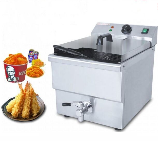 2020 High Quality 8L Commercial Single Tank Electric Deep Potato Chips