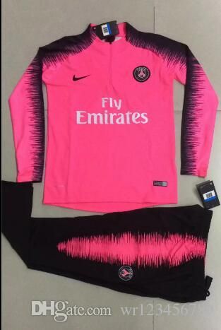 Grosshandel Psg Pink Erwachsene Fussball Trainingsanzug Set 2018 2019 Paris Trainingsanzuge 18 19 Mbappe Lucas Home Football Jacket Kit Traininganzug Von Qy1984 32 16 Auf De Dhgate Com Dhgate