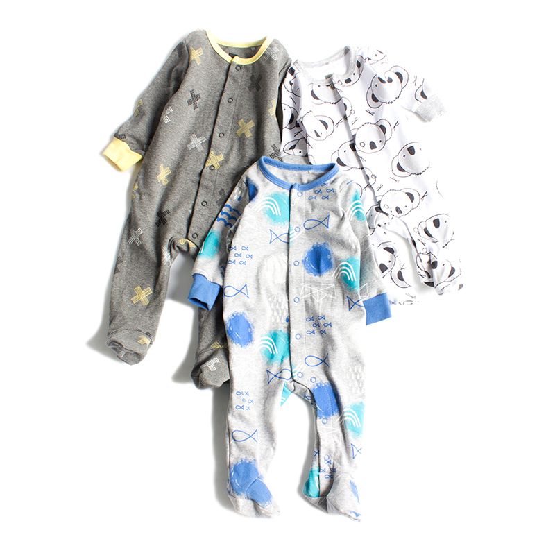 2020 Peu Dherbe 100 Cotton Interlock Baby Romper Baby Onesies Long Sleeve Baby One Piece Pj From Kuiyindesign 6 26 Dhgate Com