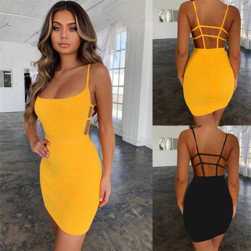ribbed summer dress